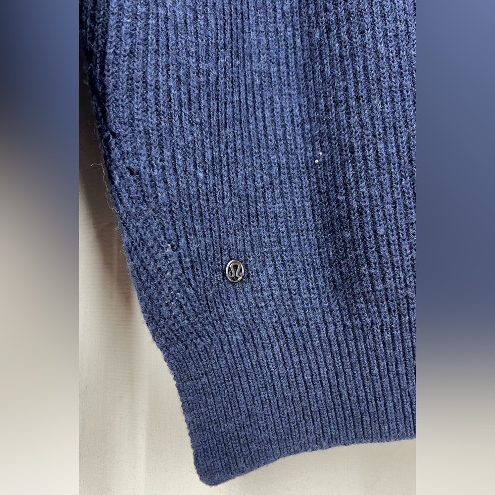 Lululemon Seva Sweater Heathered Deep Navy - Picture 11 of 11